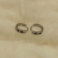 Beautiful Silver Hoop Earrings