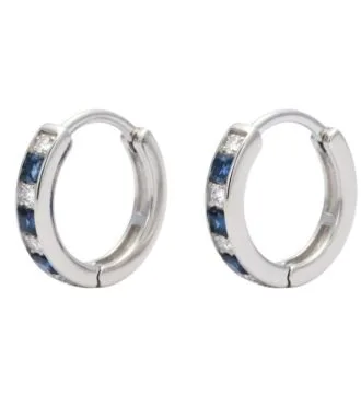 Beautiful Silver Hoop Earrings