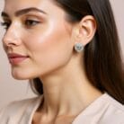 Sterling silver earring tops bali 9