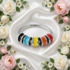 Sterling silver ring women 9