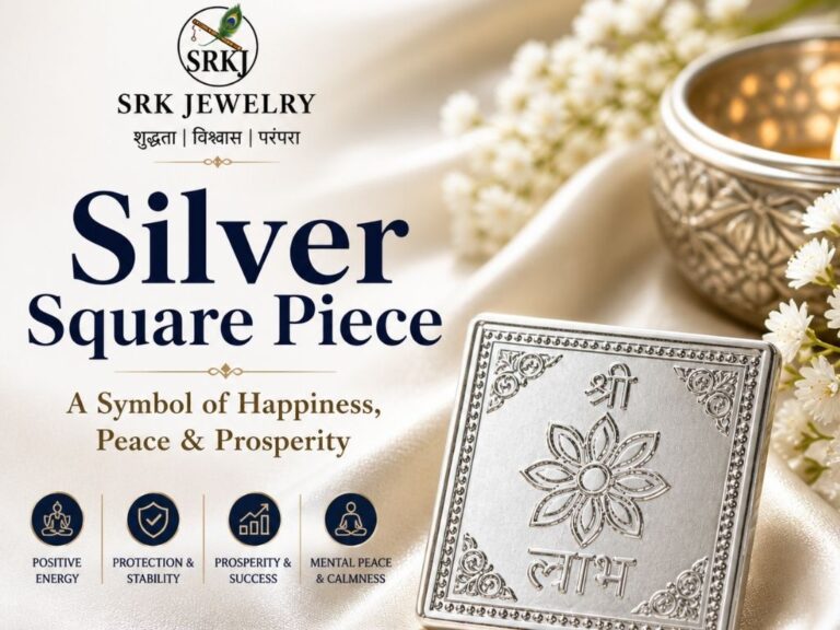 A crescent piece of silver — a symbol of happiness, peace, and prosperity