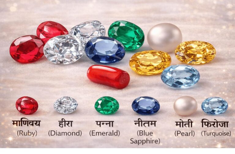 Gemstones and Name Letters According to Zodiac Signs