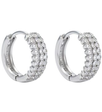 Silver Hoop Earrings