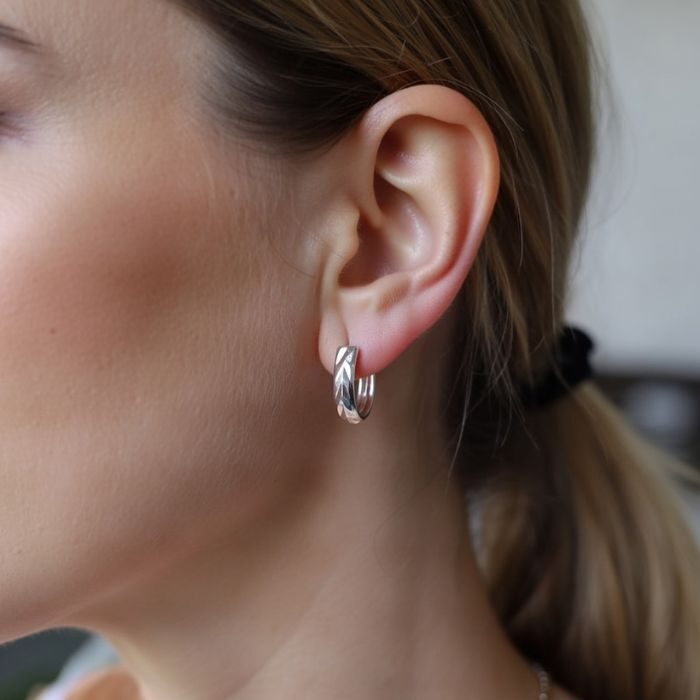 Latest desigen for silver earring 2