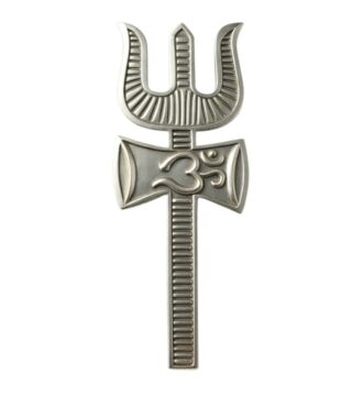 Silver Trishul  for Strength, Faith & Positivity