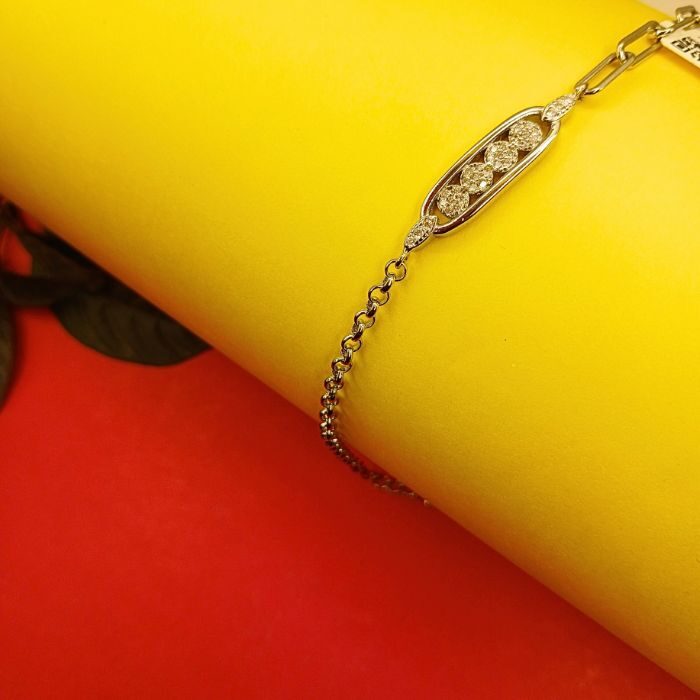 Silver bracelet for latest desigen 15