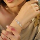 Silver bracelet for latest desigen 18