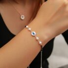 Silver bracelet for latest desigen 20