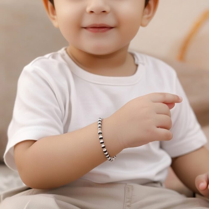 Silver kada bracelet for elegent desigen 10