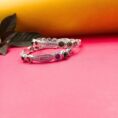 Silver kada bracelet for elegent desigen 4