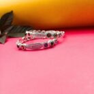 Silver kada bracelet for elegent desigen 4