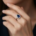 Silver ring for elegent desigen 10