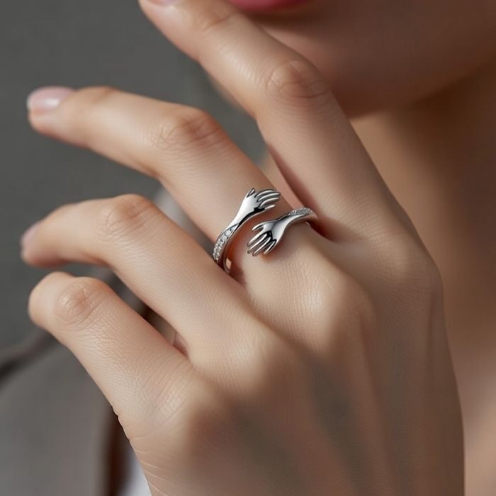 Silver ring for elegent desigen 11