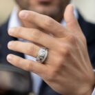 Silver ring for elegent desigen 14