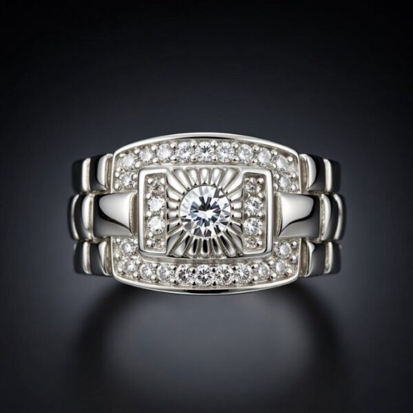 Silver ring for elegent desigen 20