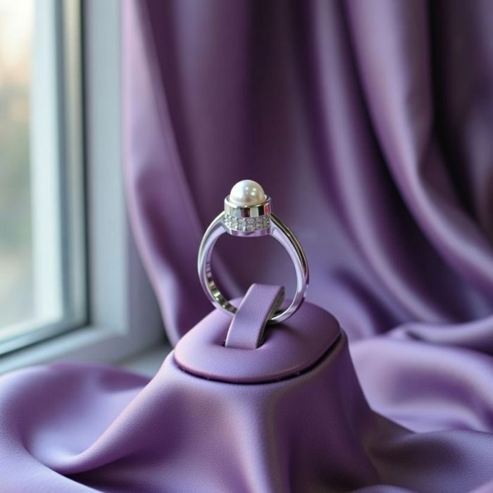 Silver ring for latest desigen 12