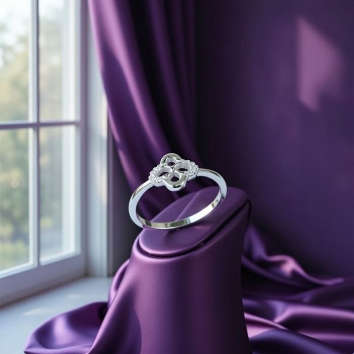 Silver ring for latest desigen 13