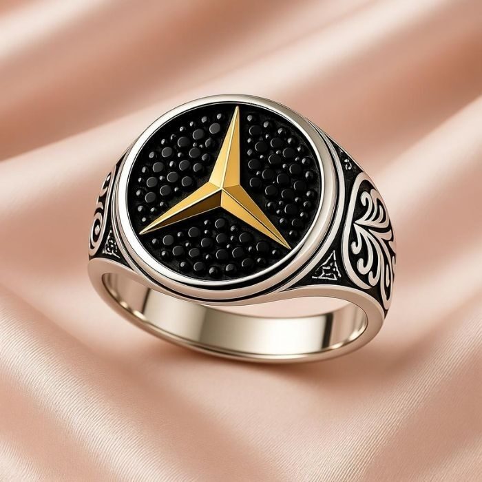 Silver ring for trendy desigen 11