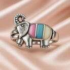 Silver ring for trendy desigen 12