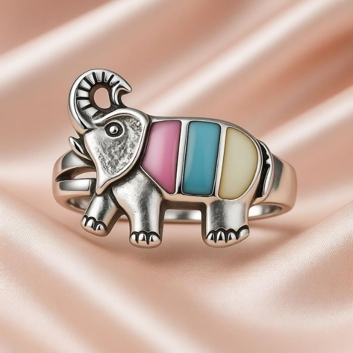 Silver ring for trendy desigen 12