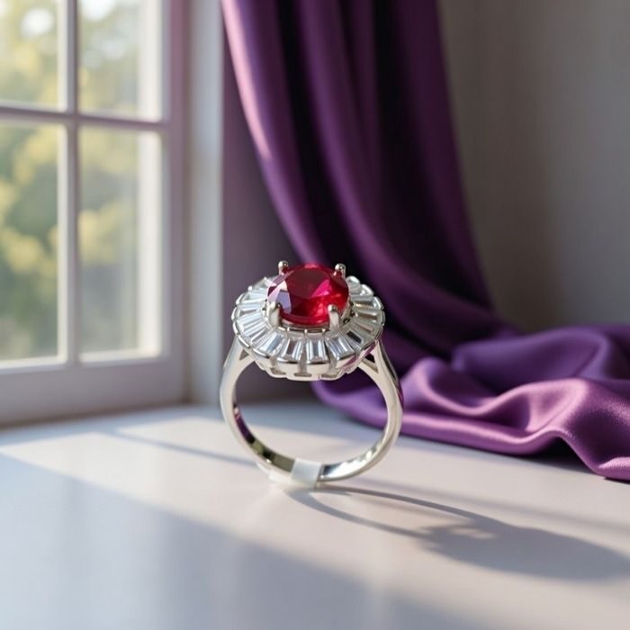 Silver ring for trendy desigen 16