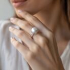 Silver ring for trendy latest desigen 3