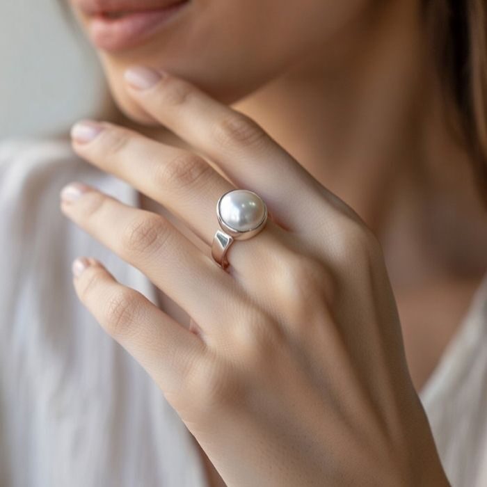 Silver ring for trendy latest desigen 3