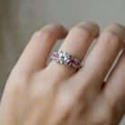 Silver ring for trendy latest desigen 4