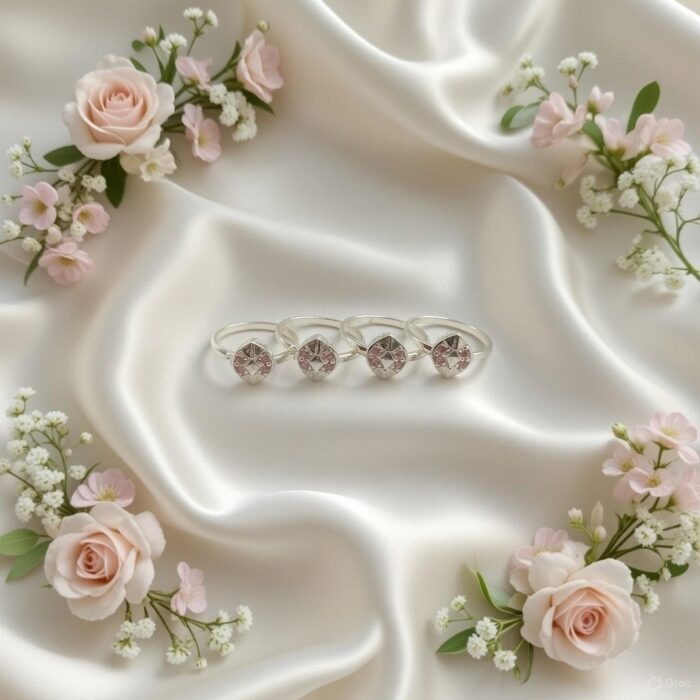 Silver sterling ring casting jewelry muradnagar ghaziabad 3