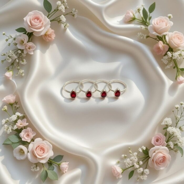 Silver toe ring bichva women srk jewelry muradnagar 1