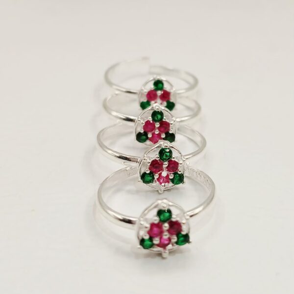 Silver toe ring bichva women srk jewelry muradnagar 3 Silver toe ring bichva women srk jewelry muradnagar 3