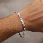 Sterling silver bracelet for womens 7