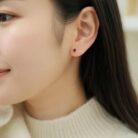 Sterling silver earring for unisex 13