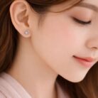 Sterling silver earring for unisex 4