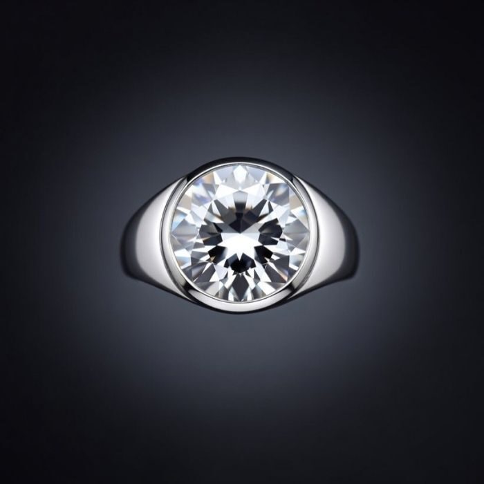 Sterling silver ring 10