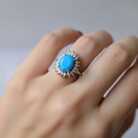 Sterling silver ring 13