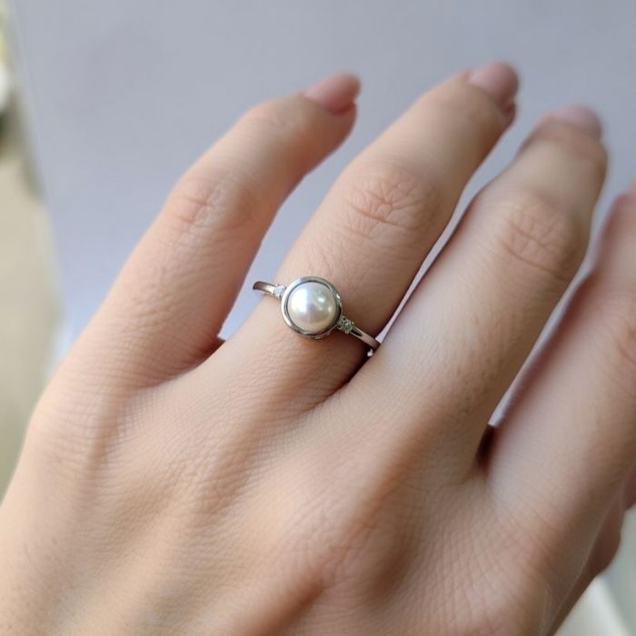 Sterling silver ring 15