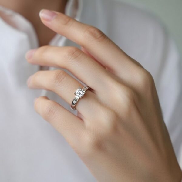 Sterling silver ring 18