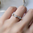 Sterling silver ring women 1