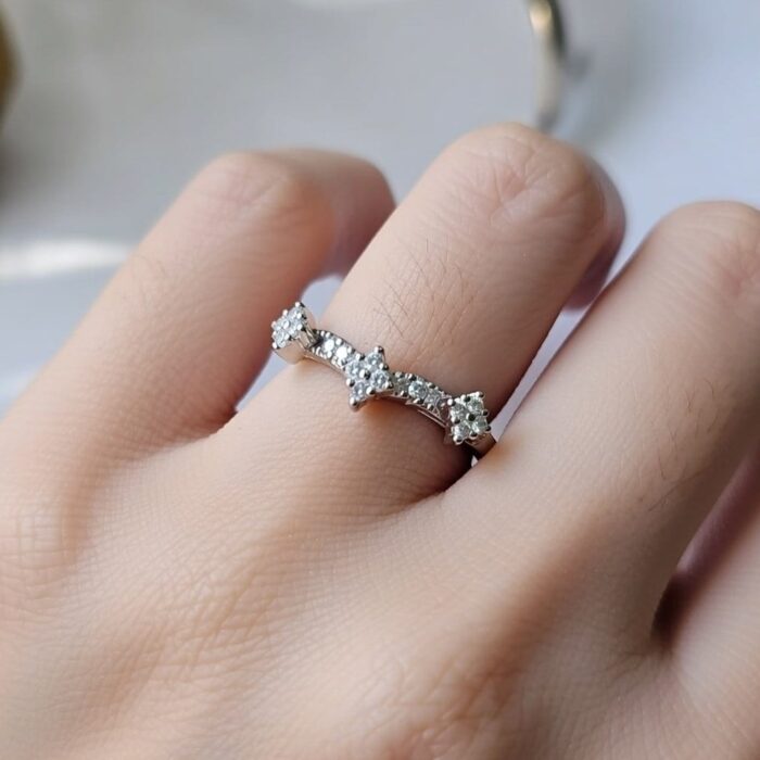 Sterling silver ring women 1