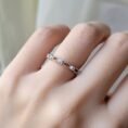 Sterling silver ring women 5