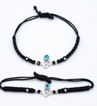 Kids Evil Eye & Om Nazariya Bracelet