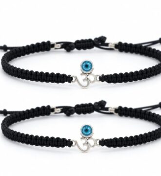 Kids Evil Eye & Om Nazariya Bracelet