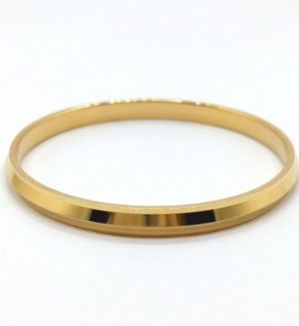 Silver Gold Polish Kada