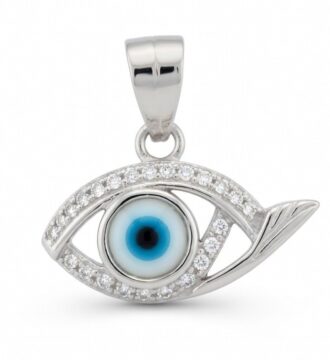 Elegant Evil Eye Pendant