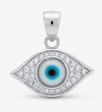 Elegant Evil Eye Pendant
