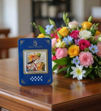 Silver Bunch Pure Silver 999 Coin – 25 Gram | Fine Silver Spiritual Gift Coin