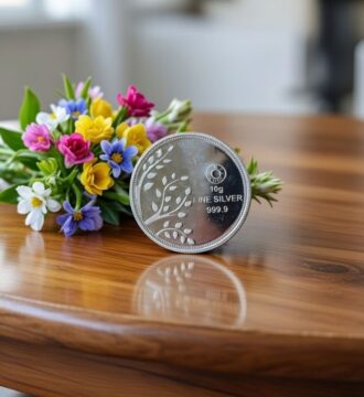 Pure Silver 999 Coin – 10 Gram | Hallmarked Fine Silver Investment Coin