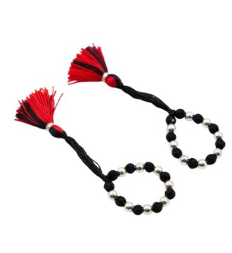 Laddu Gopal Silver Nazariya Bracelet