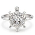Silver ring 16